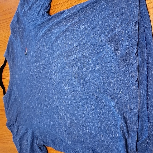 Greg Norman Collection Heather Blue Short Sleeve Tee - Picture 10 of 10